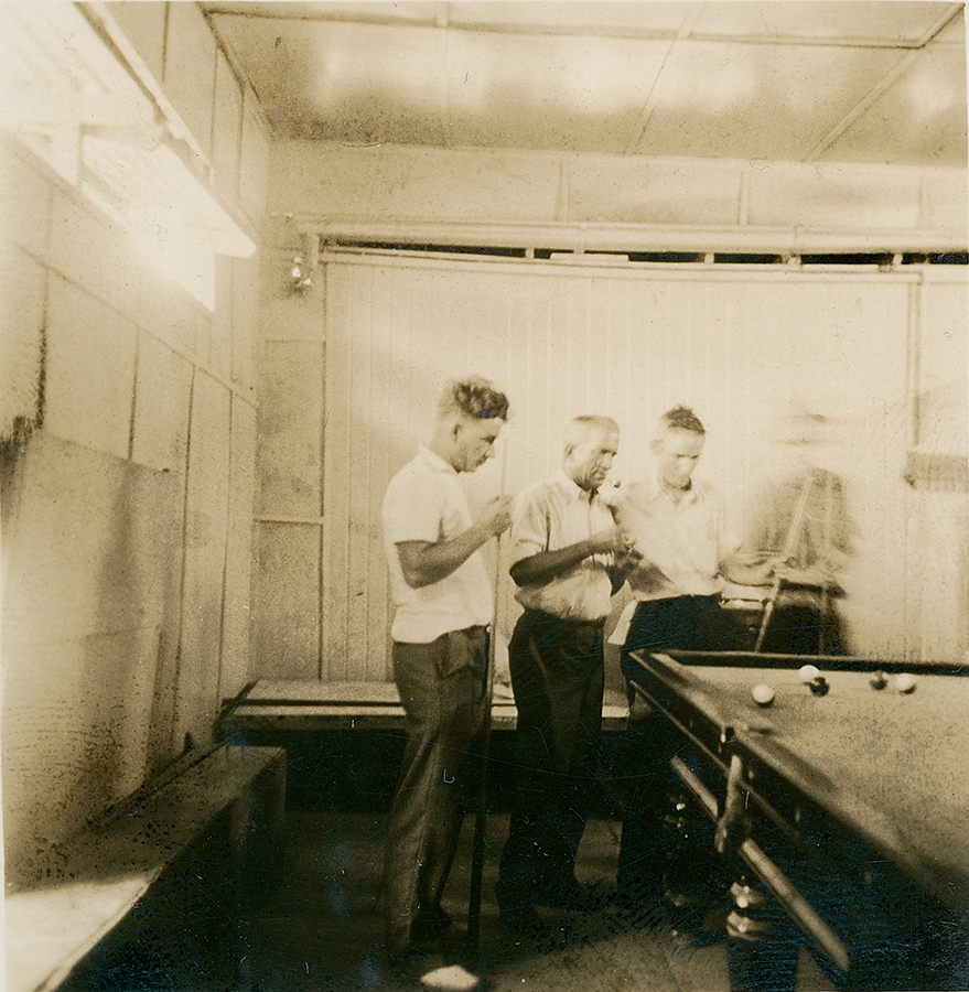 Snooker at hotel, Mount Isa City