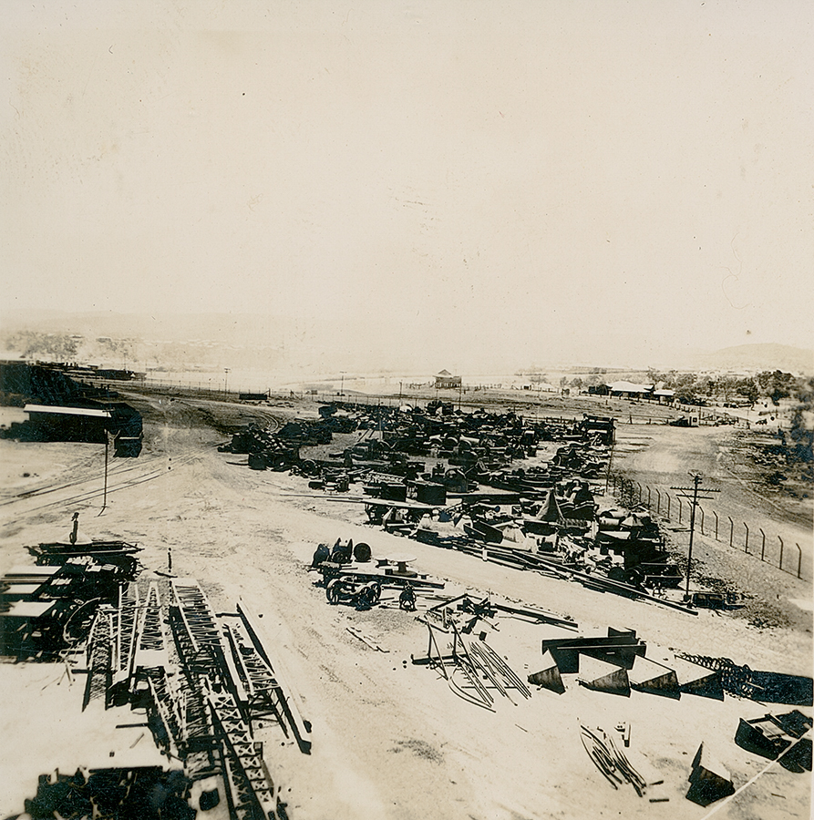 Storage near Zinc Concentrate Plant, Mount Isa Mines