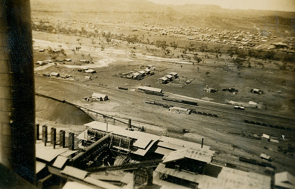 Townside from Urquhart Shaft Headframe looking NE, c.1949 