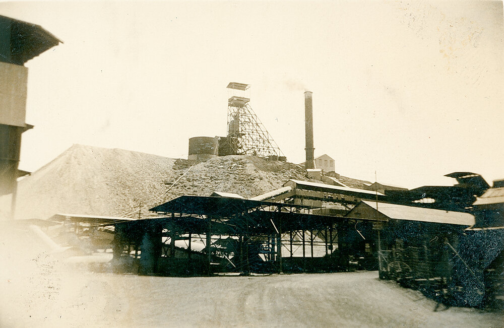 Track hopper for Lead Smelter Feed, c.1949 