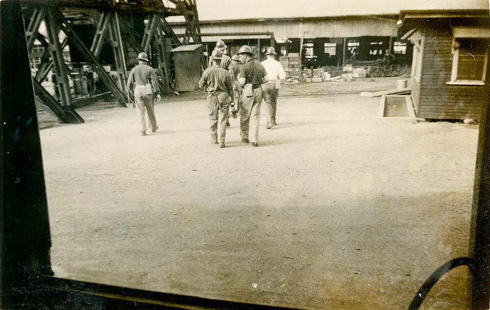 Underground workers at Man and Supply 