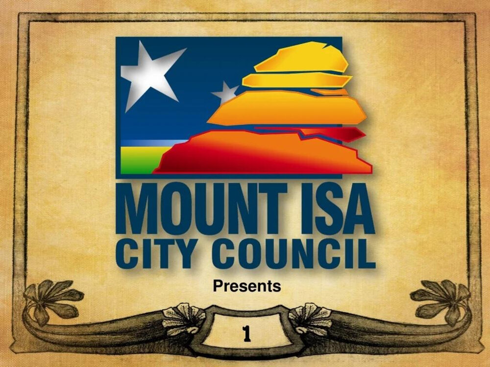 History of Mount Isa presentation, c.2013