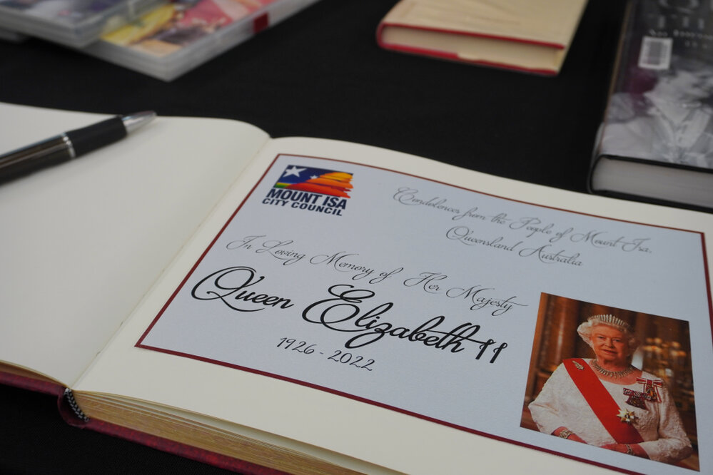 Her Majesty Queen Elizabeth II's condolence, September 2022