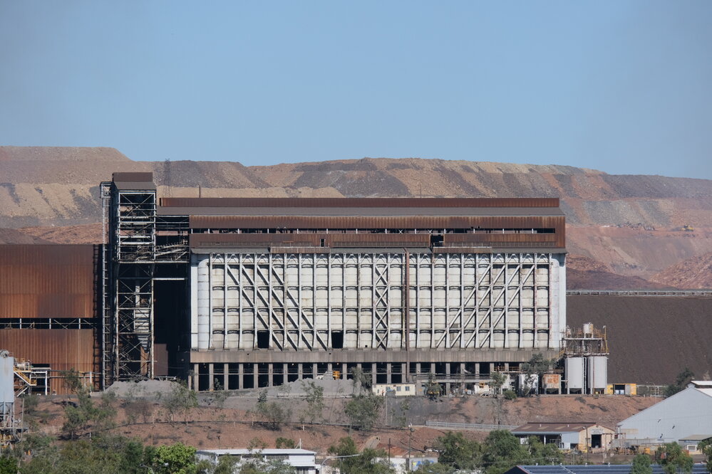 Copper concentrator, Mount Isa Mines, December 2021