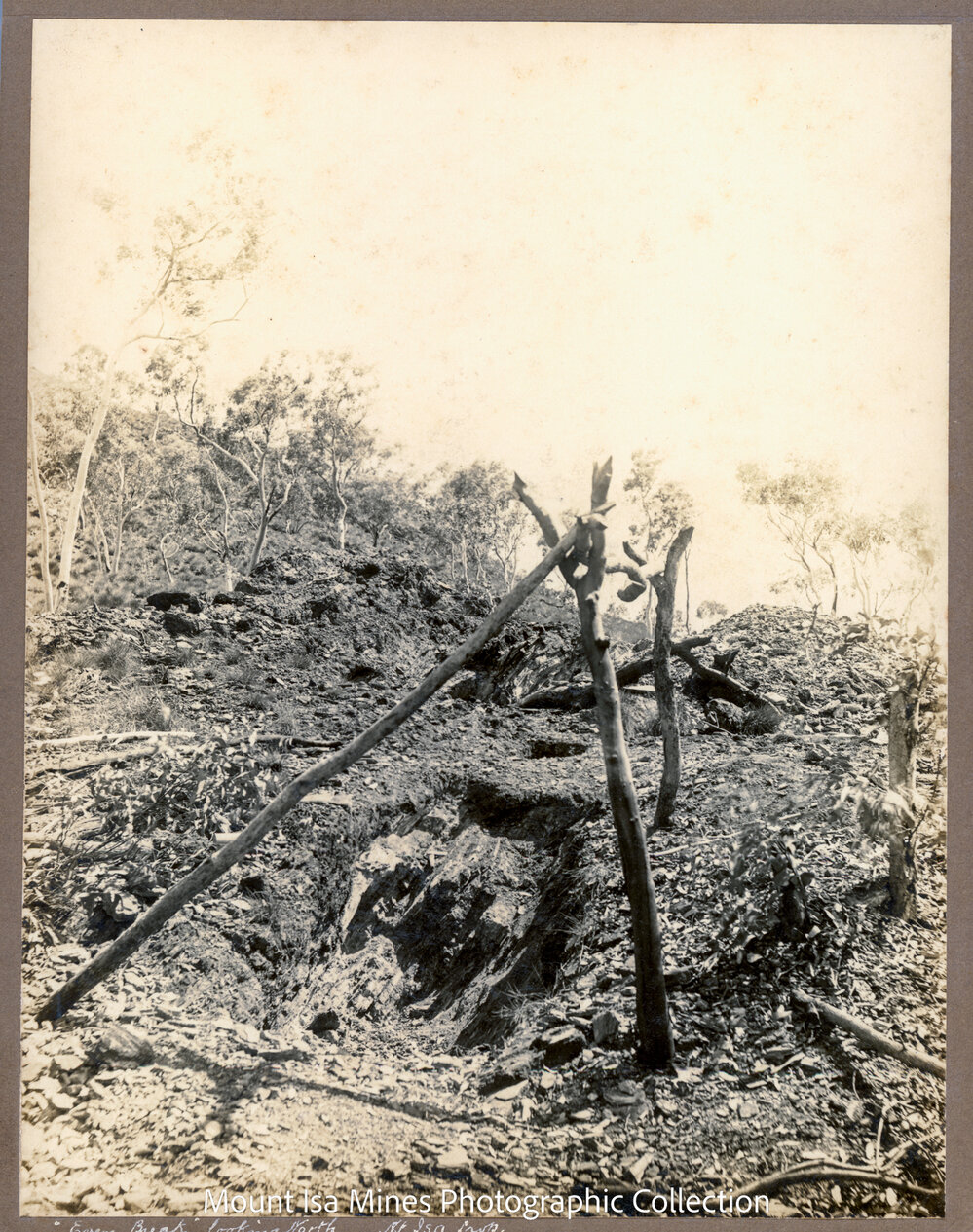 Even Break southern end, Mount Isa Mines