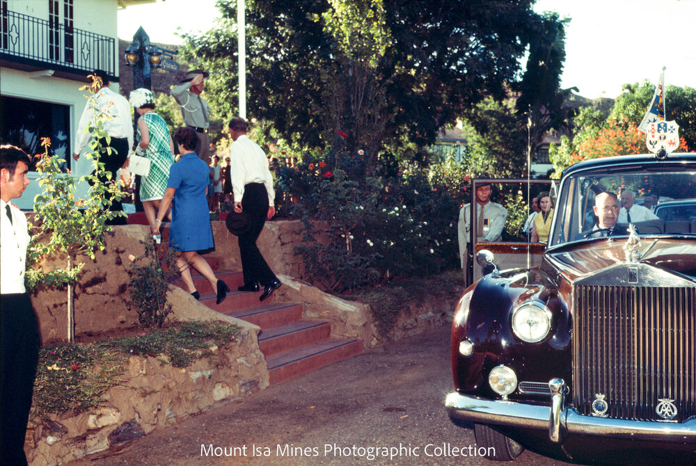Queen Elizabeth II and Prince Philip, Casa Grande, April 1970