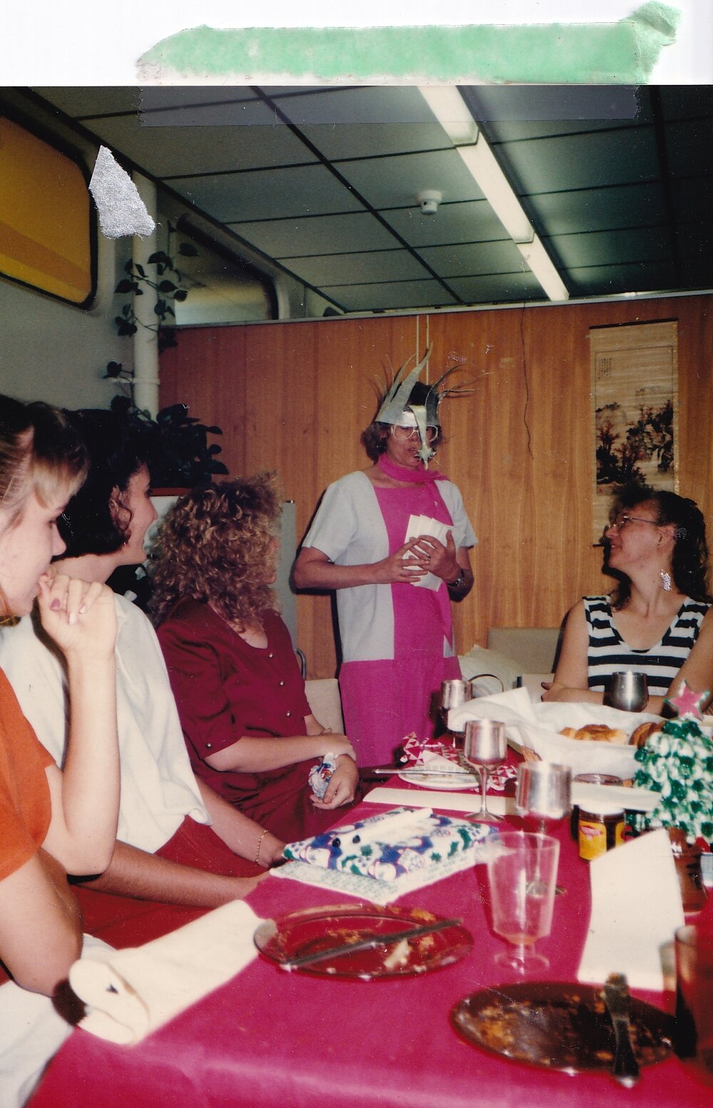 Library staff party