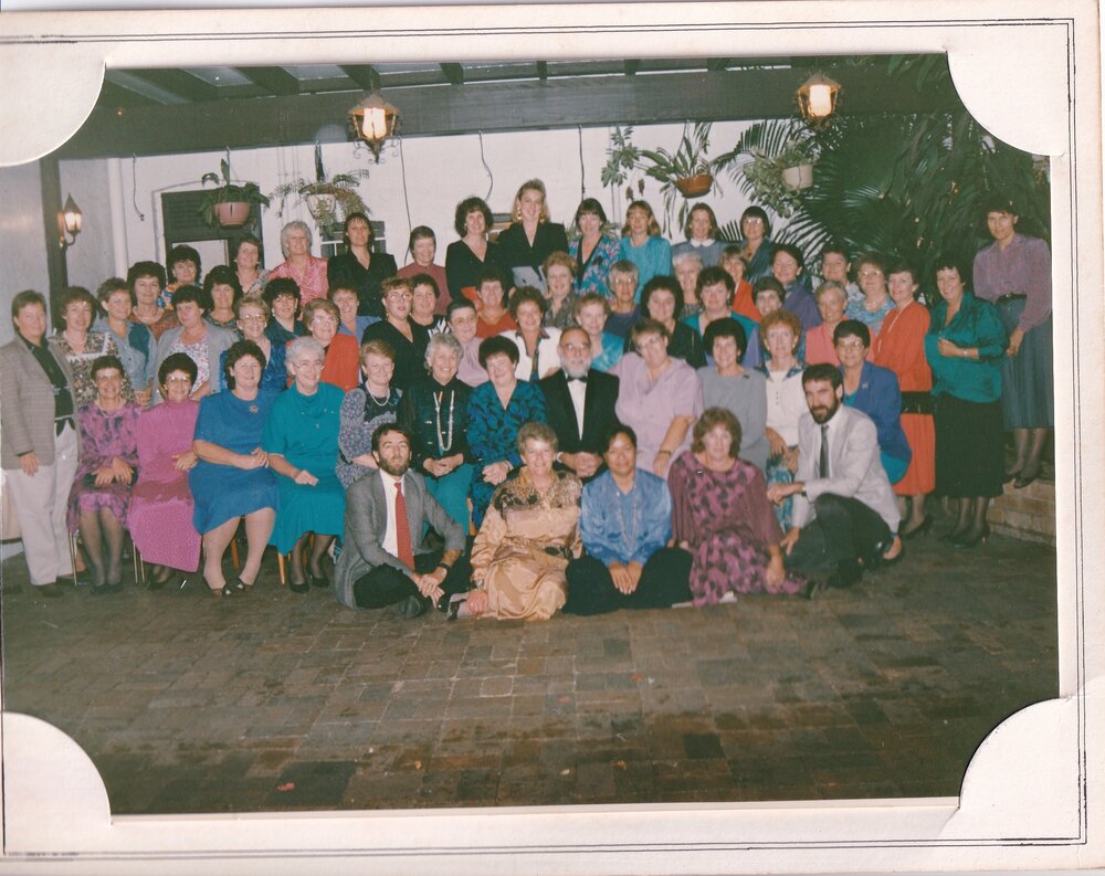 Blue Nursing staff at function