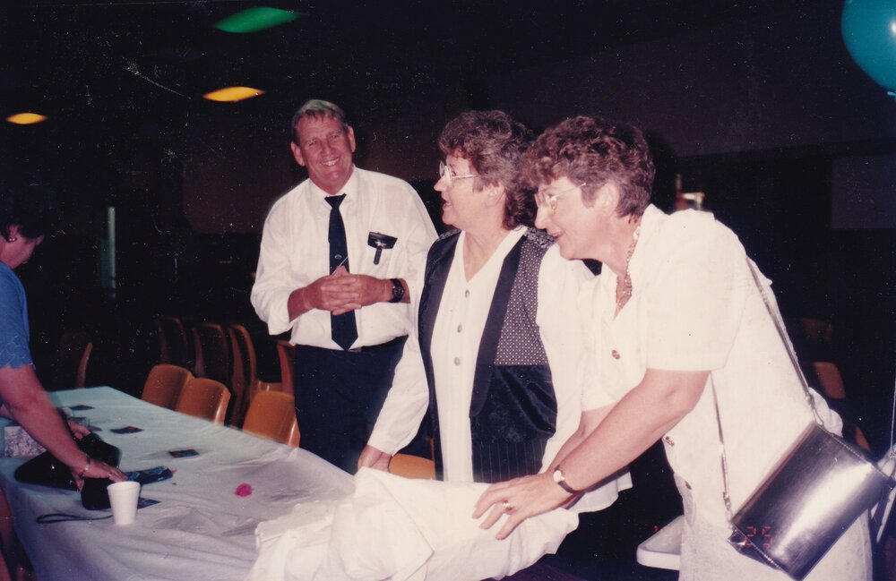 Blue Nursing Staff at function