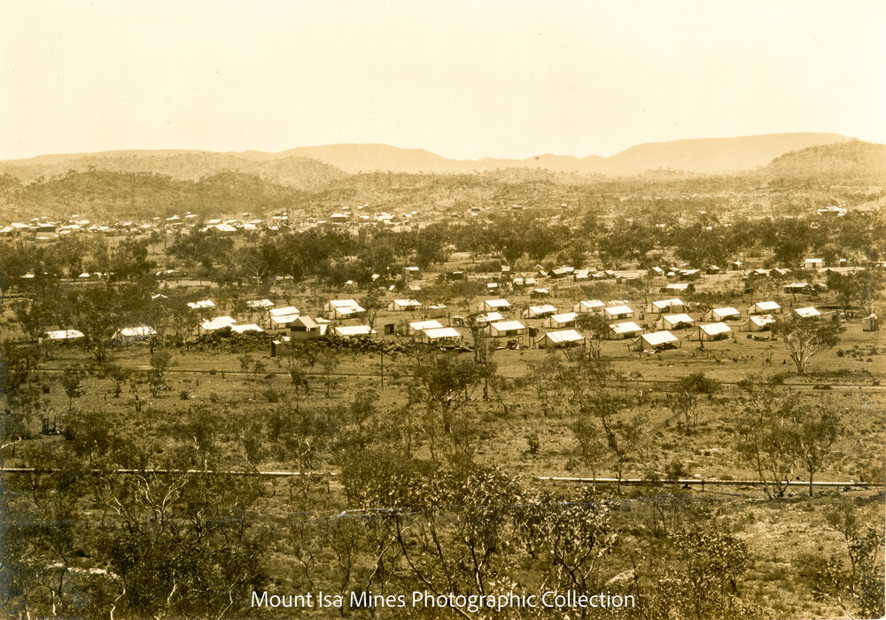 Tent City, Townside, November 1930