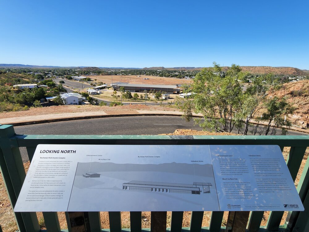 City Lookout sign, The Gap, August 2022