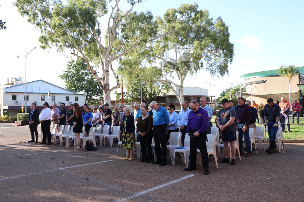 Miners Memorial Day Ceremony, Mount Isa City, September 2022
