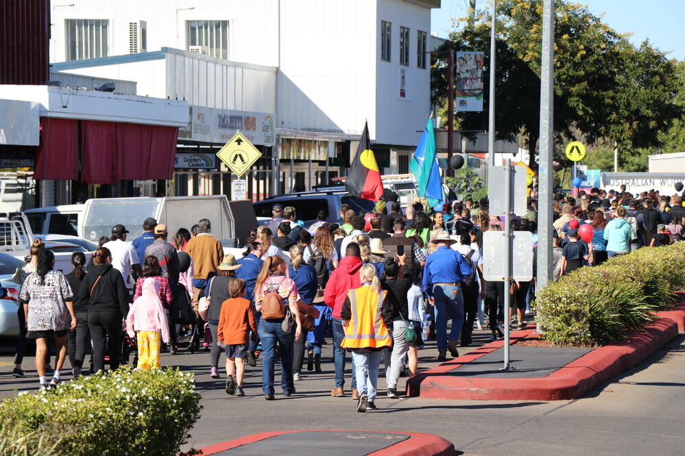 NAIDOC Street March, Mount Isa City, July 2021