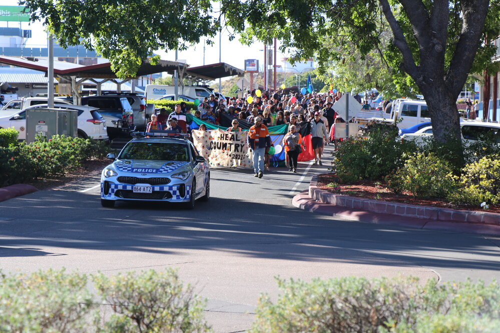 NAIDOC Street March, Mount Isa City, July 2021
