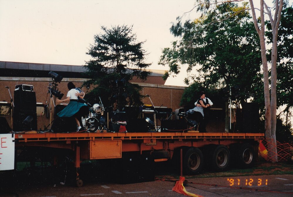 New Years performance, c.1997