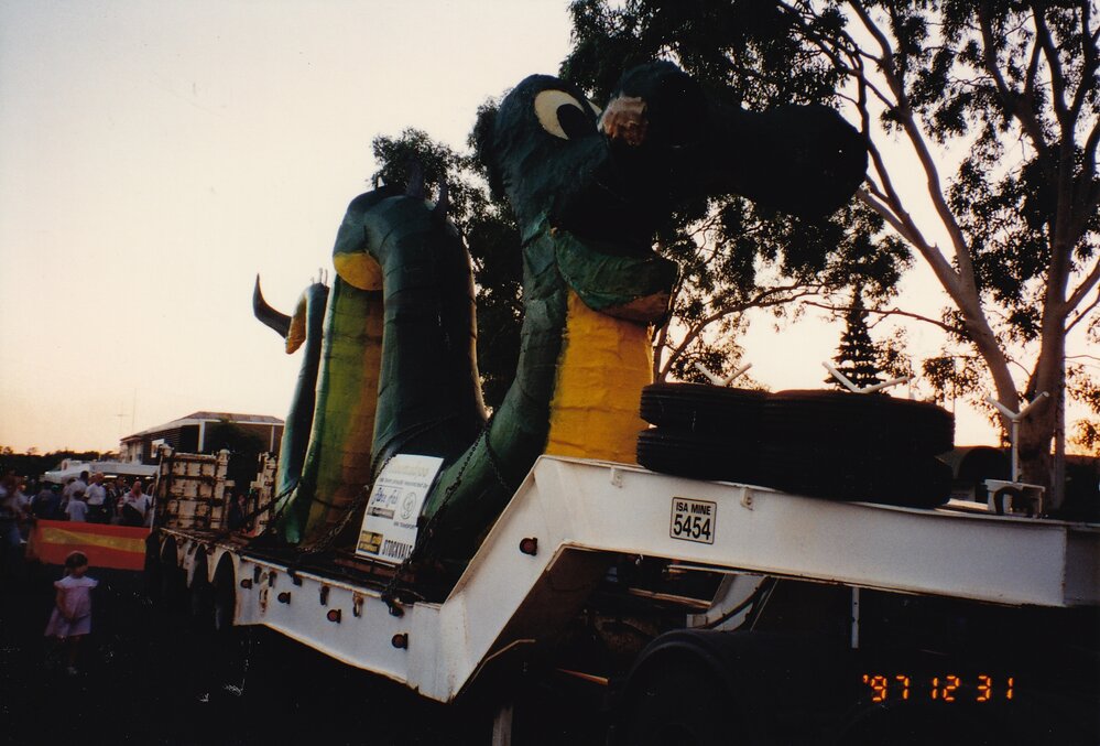 Noomadjoo at New Years celebrations, c.1997
