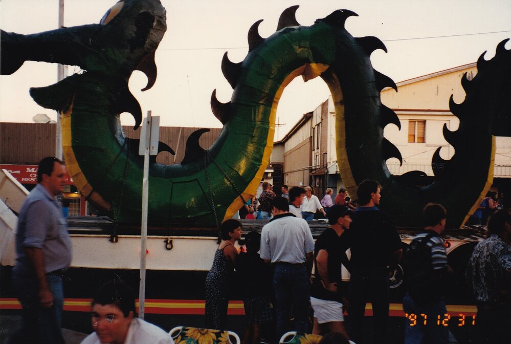 Noomadjoo at New Years celebrations, c.1997