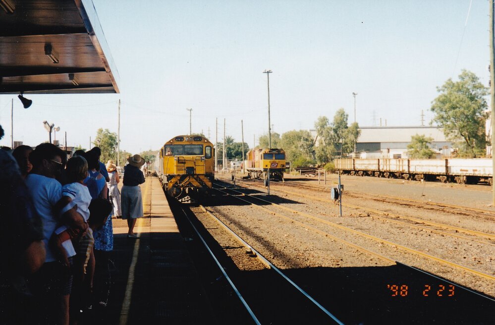 Mount Isa railway station, c.1998