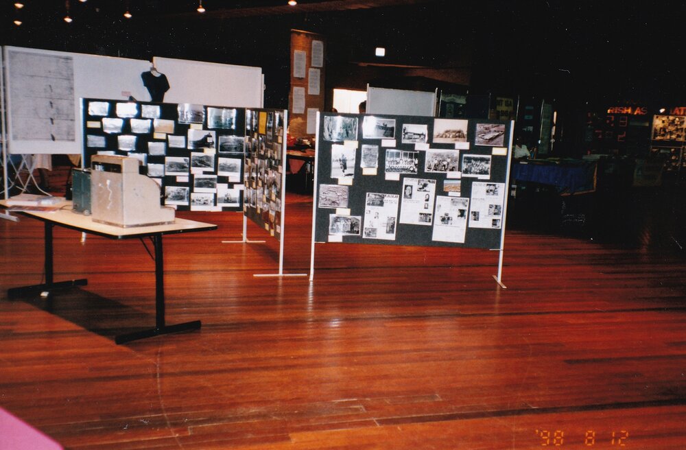 Mount Isa 75th historical photo display, February 1998