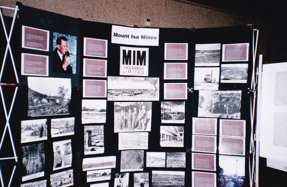 Mount Isa Mines display at Mount Isa 75th celebration, c.1998