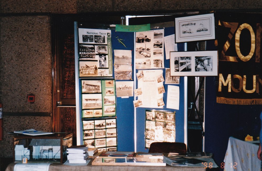 National Trust display at Mount Isa 75th celebration, c.1998
