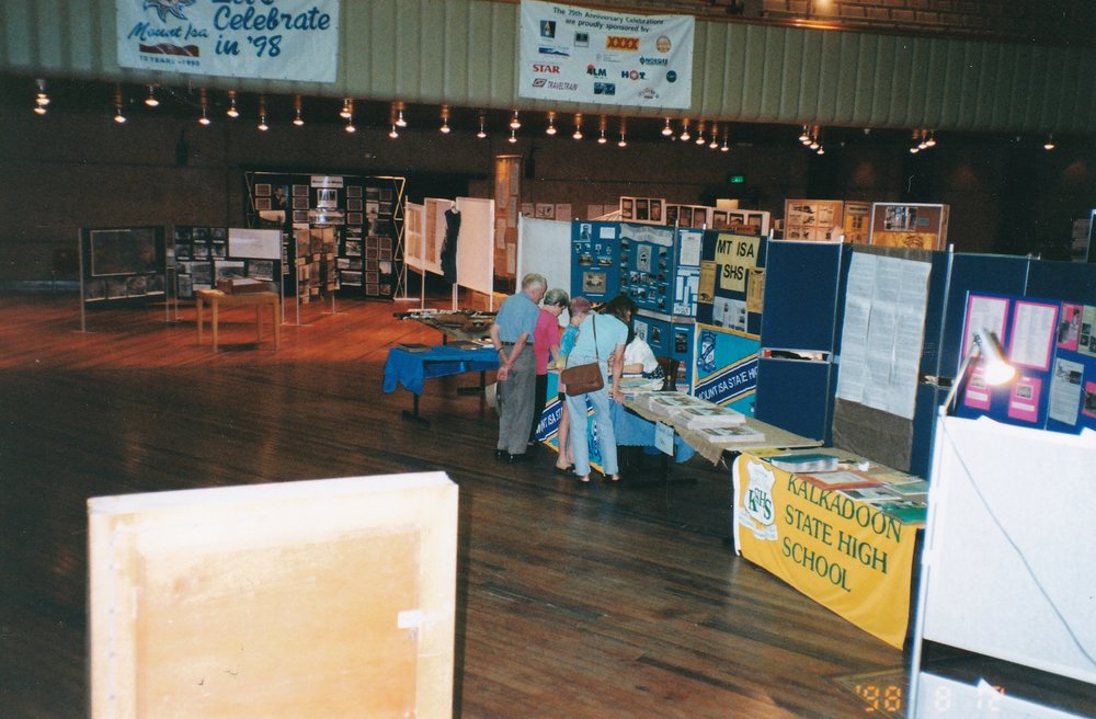 Various stalls at Civic Centre event, c.1998
