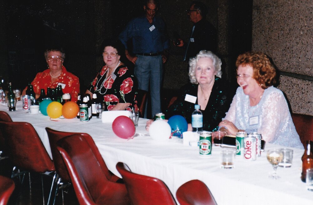 Women at Civic Centre celebration, c.1998