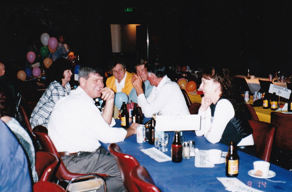 Partygoers at Civic Centre, c.1998