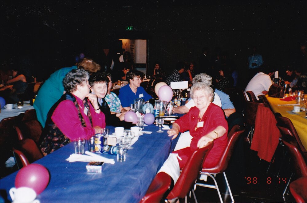 Partygoers at Civic Centre, c.1998
