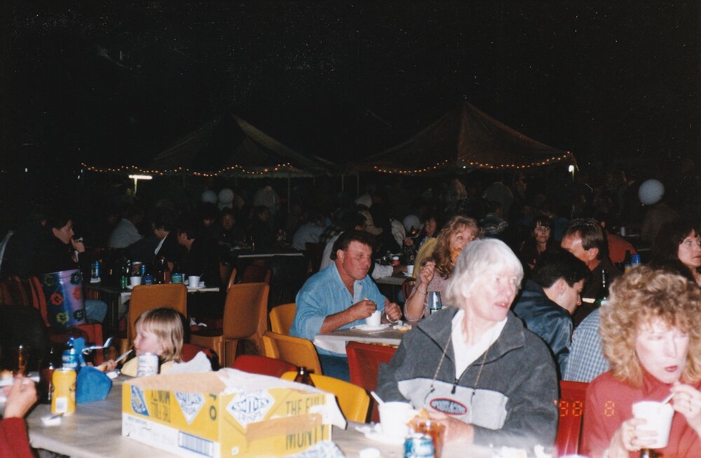 Locals at event, c.1998