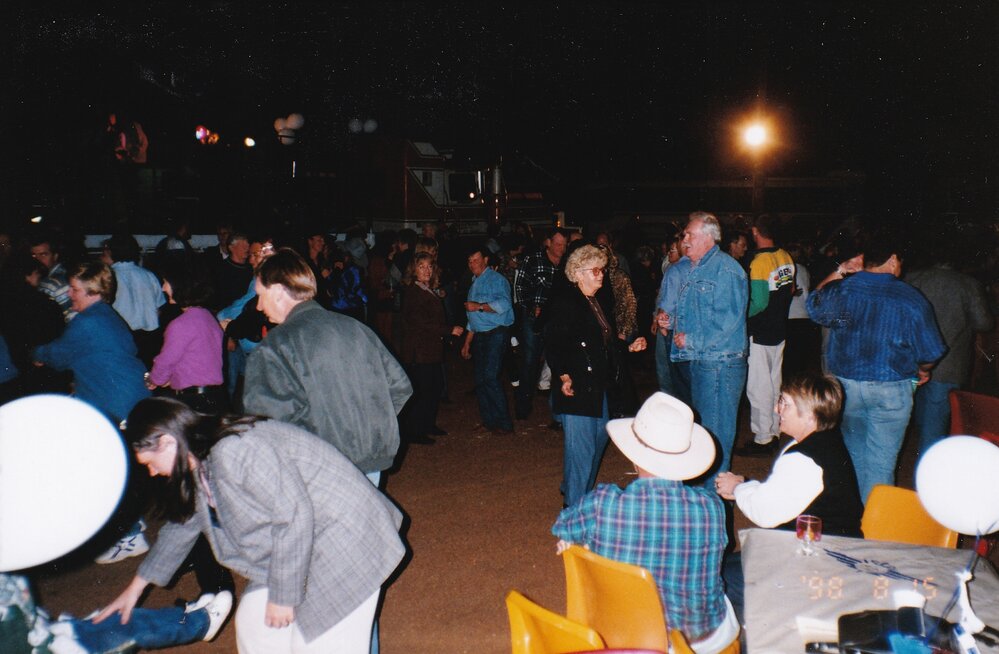 Locals at Royal Flying Doctors event, c.1998