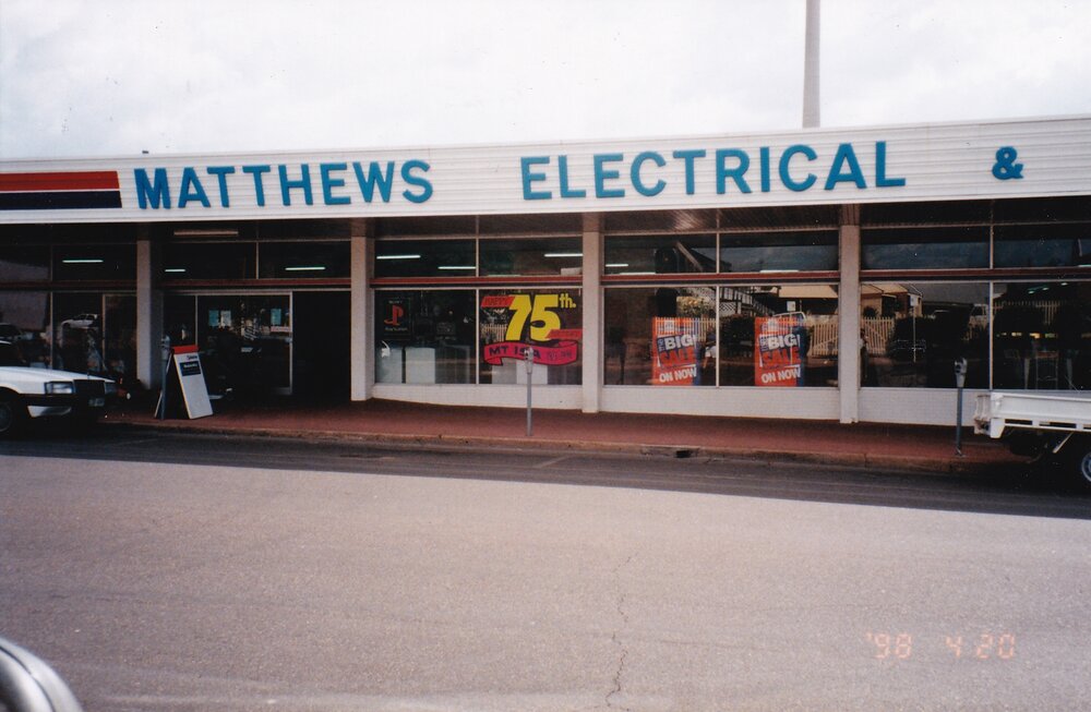 Matthews Electrical Display for Mount Isa 75th celebration, c.1998