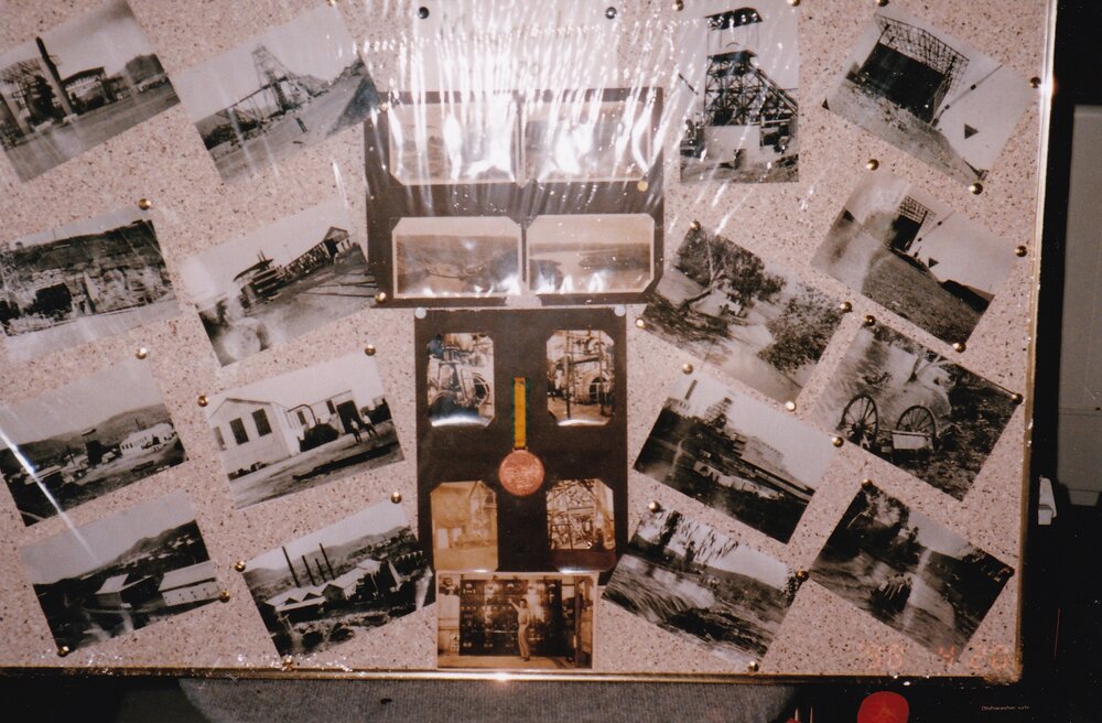 Historical photo display, c.1998