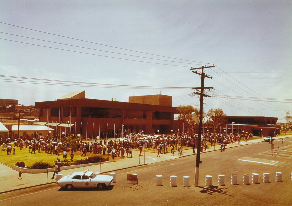 Mount Isa Civic Centre opening, November 1974