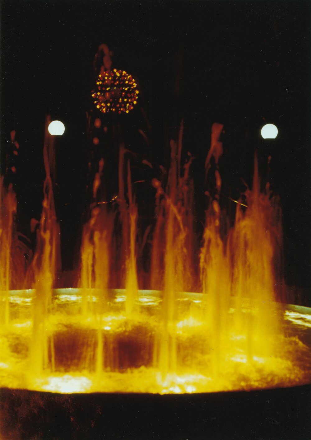 Fountain outside of Civic Centre, c.1998