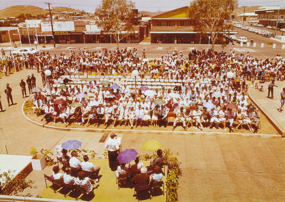 Mount Isa Civic Centre opening, November 1974