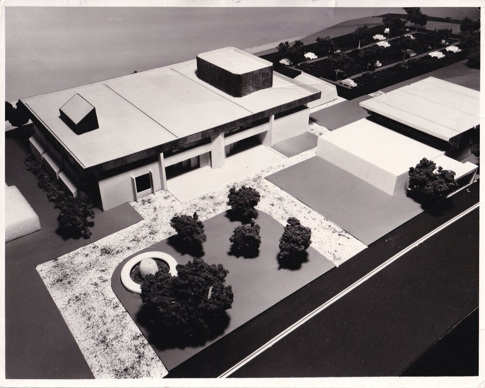 Mount Isa Civic Centre and Library building model