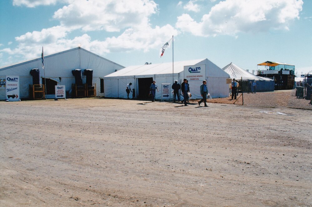 Queensland Mining Exhibition at showgrounds, c.1995