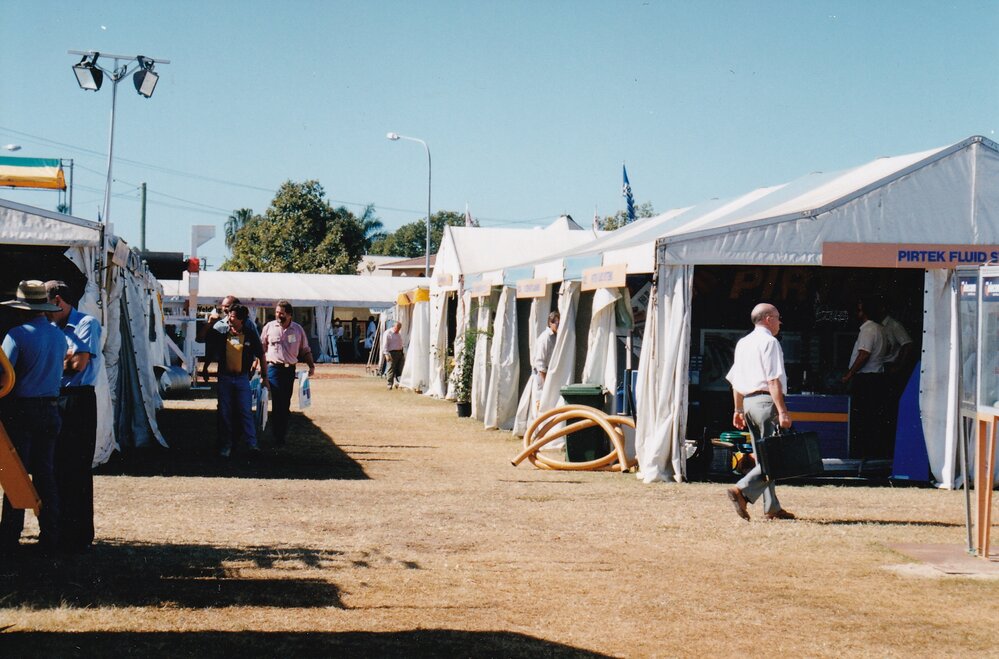 Stalls at the Queensland Mining Exhibition, c.1995