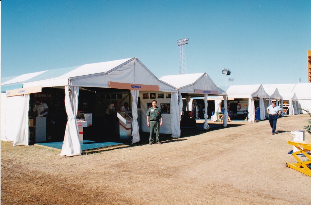 Tents at Queensland Mining Exhibition, c.1995