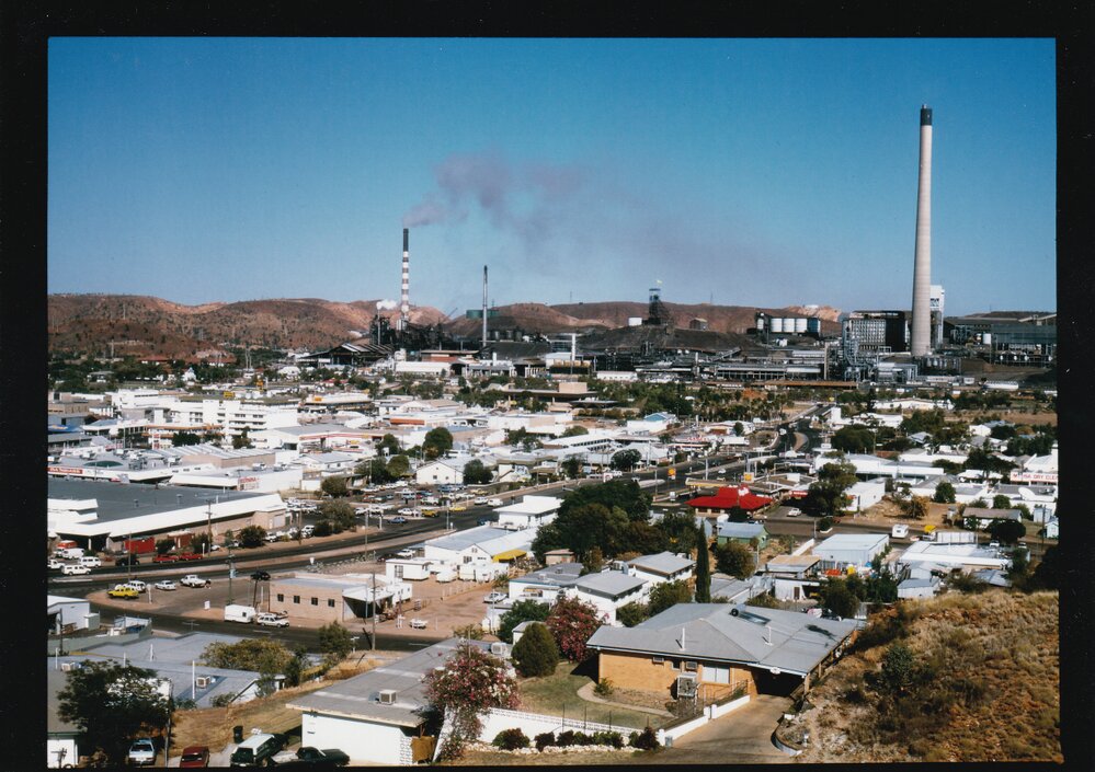 View of Mount Isa from lookout