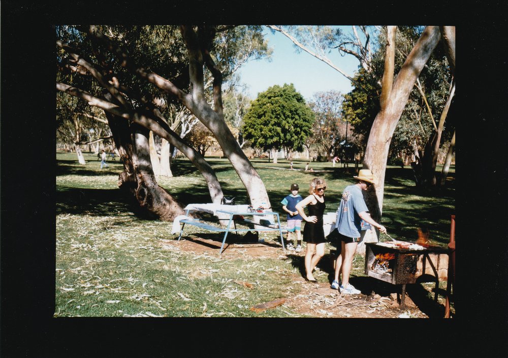 Family BBQ at park
