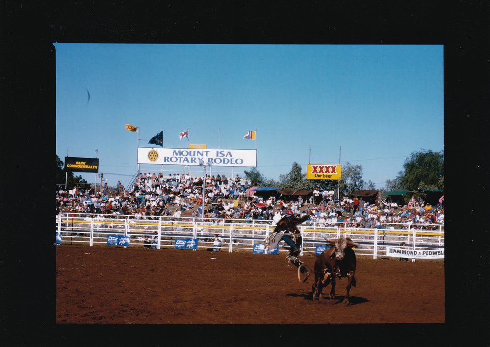 Mount Isa Rotary Rodeo bull riding