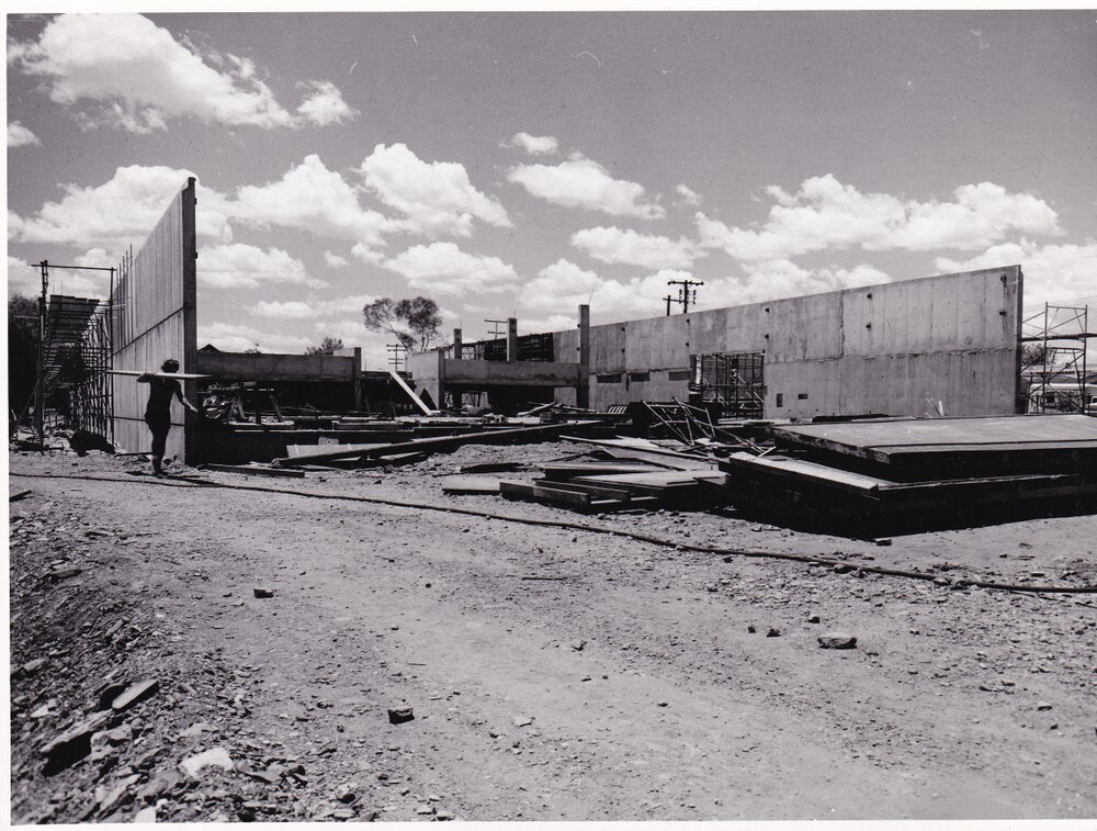 Mount Isa Civic Centre under construction, Miles End