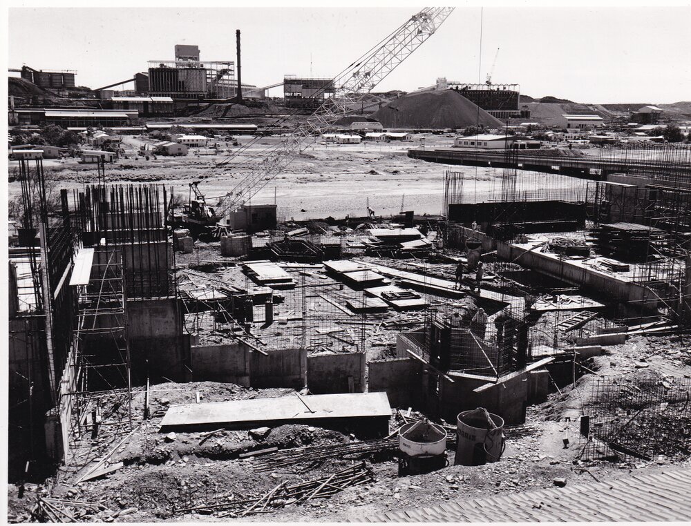 Mount Isa Civic Centre under construction, Miles End