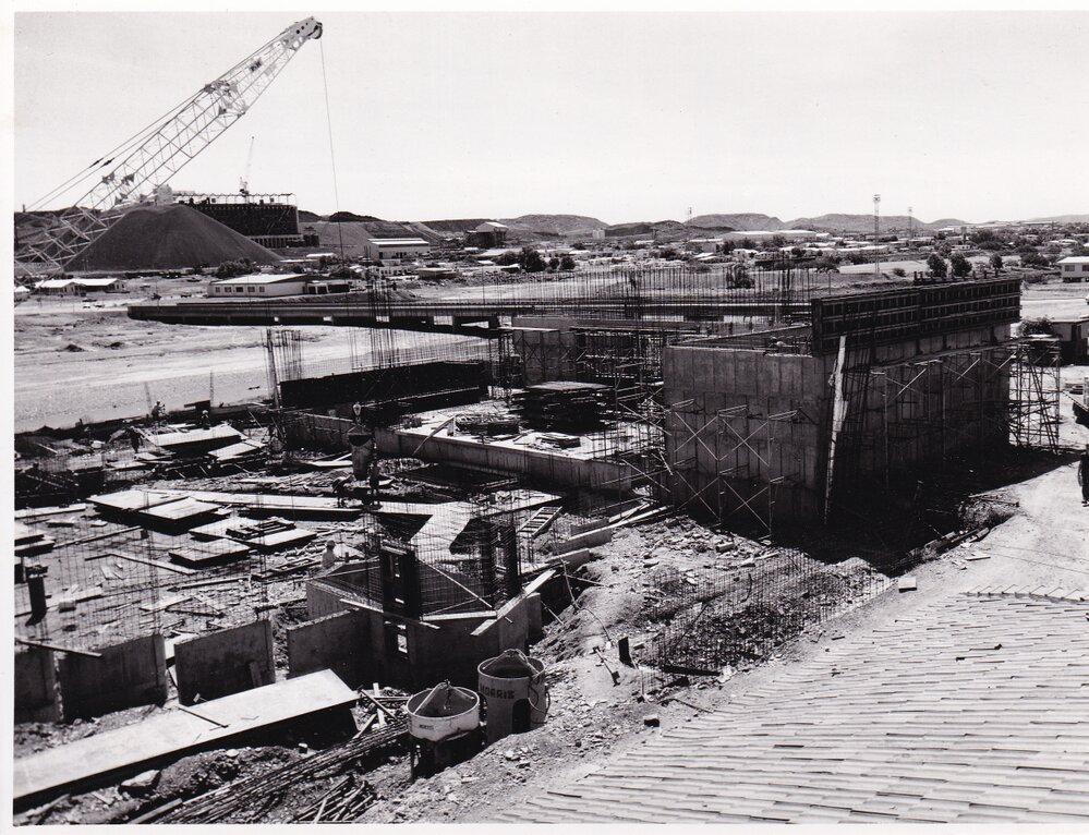 Mount Isa Civic Centre under construction, Miles End