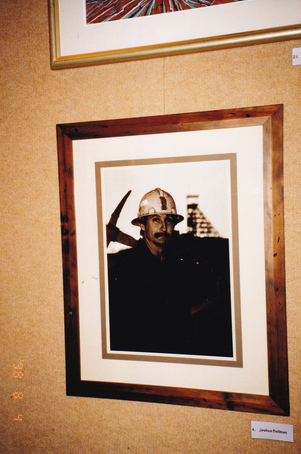 Portrait of a Miner by Joshua Bollman, c.1998