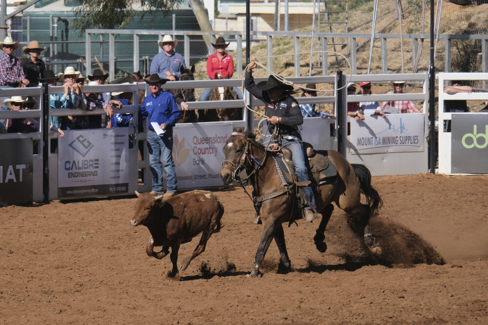 Open Ladies Breakaway, Mount Isa Mines Rodeo, August 2022