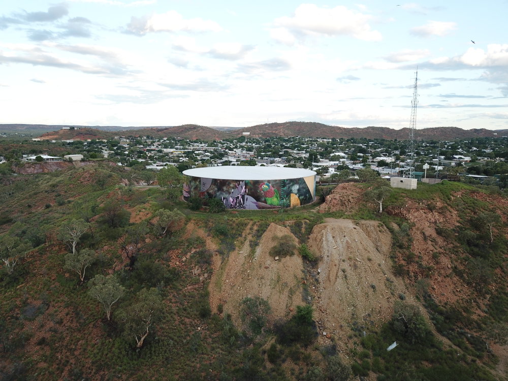 Water Tank, The Gap, March 2020