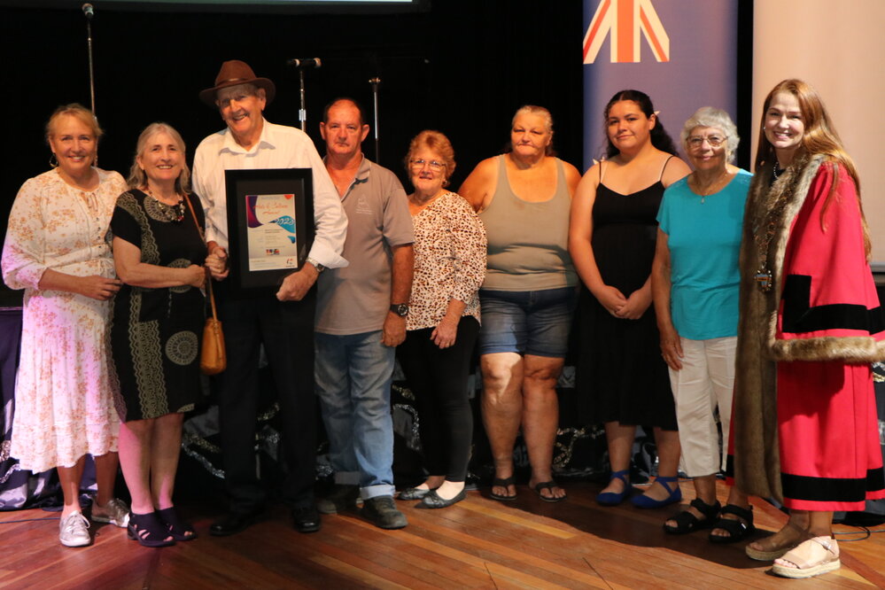 Volunteers of the Mount Isa Underground Hospital and Museum receive Arts &amp; Culture Award, January 2023